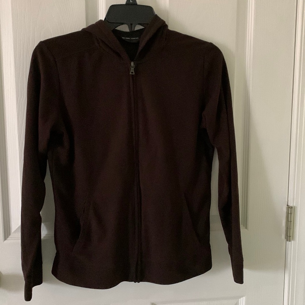 New York & Company Full Zip Hooded Sweatshirt